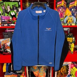 Vintage Reebok x C7 Corvette x zip-up fleece jacket